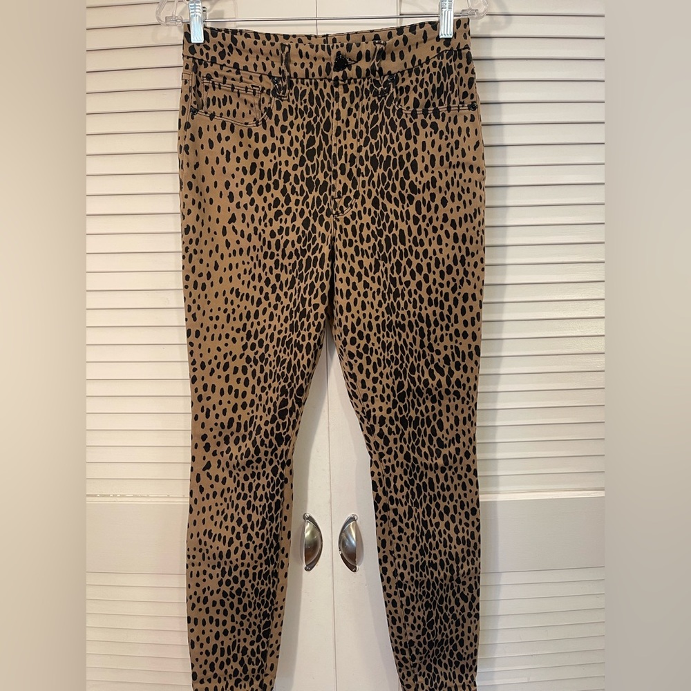 Good American Cheetah Jean Size 10/30R